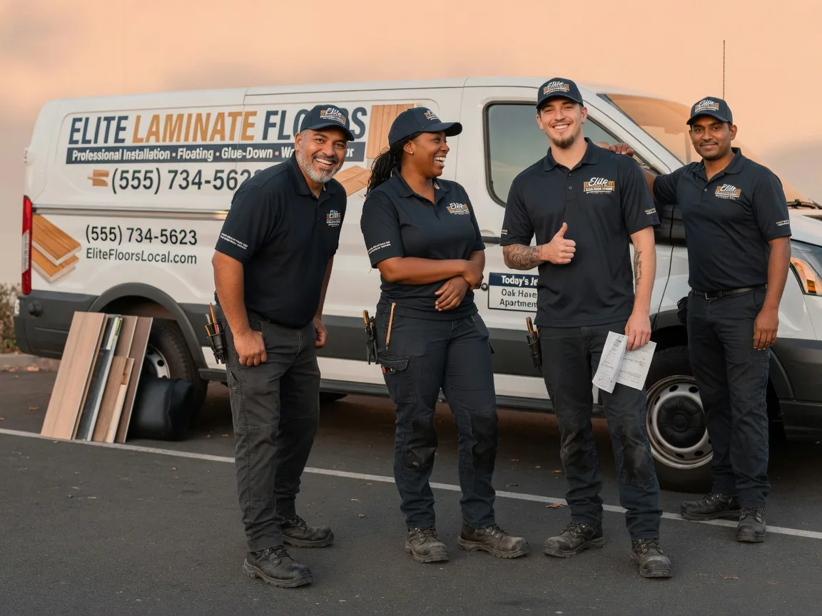 Laminate flooring installation company in Canute, OK